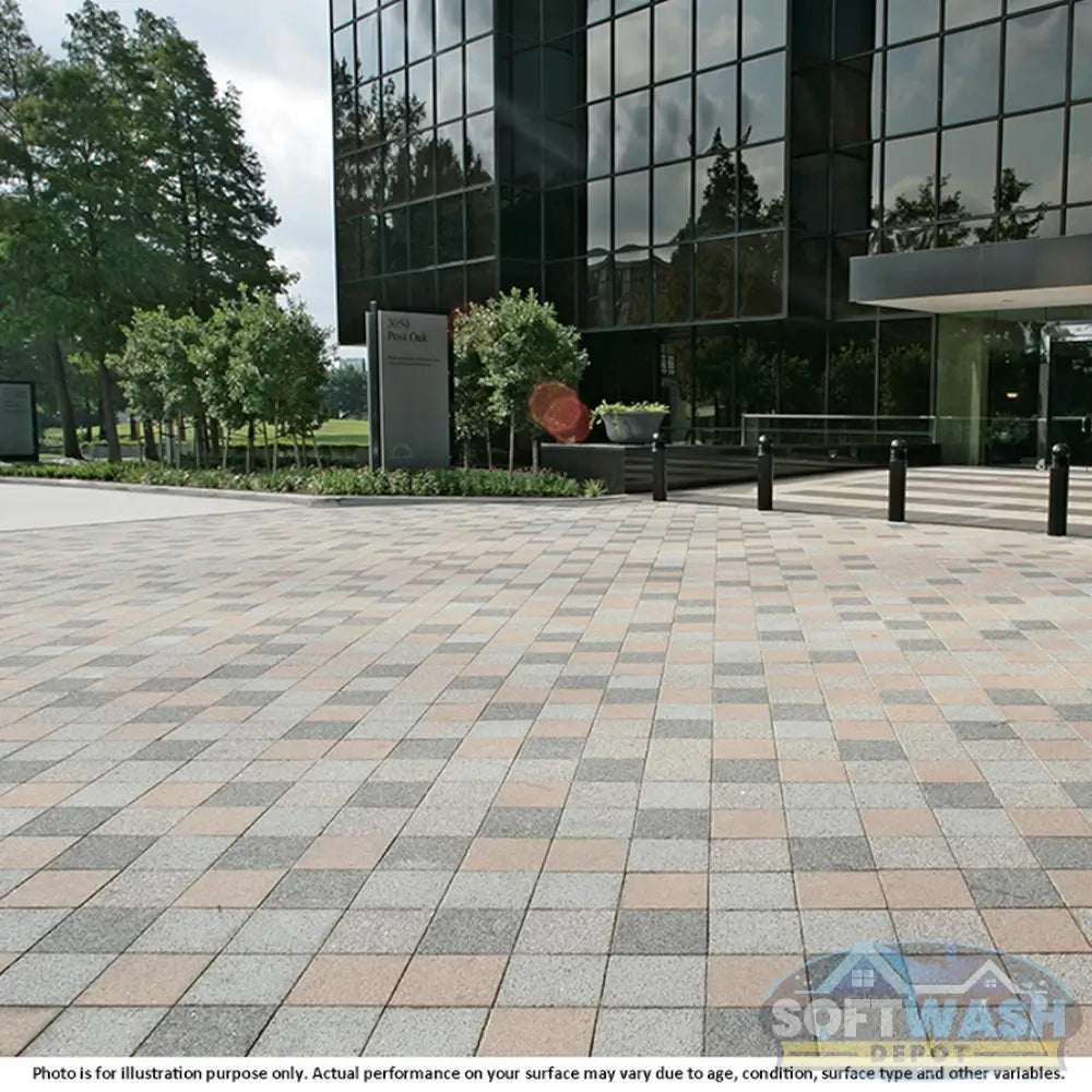 Trident Seawall silane siloxane penetrating sealer container for waterproofing concrete, masonry, and seawalls with invisible protection against water and salt damage. - Soft Wash Depot