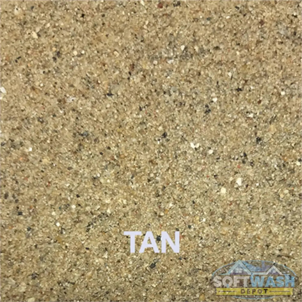 Trident Joint Sand for Segmental Pavement - 50 lb bag of washed, screened, and dried paver joint sand meeting ASTM C-144 standard, ideal for use with Surebond stabilizing sealers - available in Tan, Gray, Fieldstone, Platinum, Black, and Pearl - Soft Wash Depot product photo.
