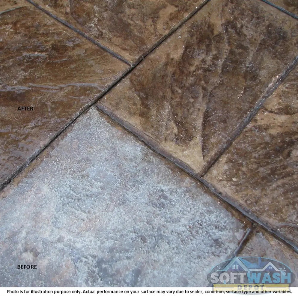 Trident Tidal Wave Sealer Stripper - professional-grade broad spectrum sealer and coating remover for pavers and concrete surfaces - 5-gallon bucket. - Soft Wash Depot