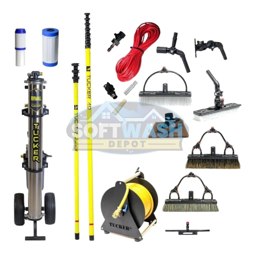 Ultimate Residential Window Cleaning Kit with Tucker® 40' Pole Upgrade