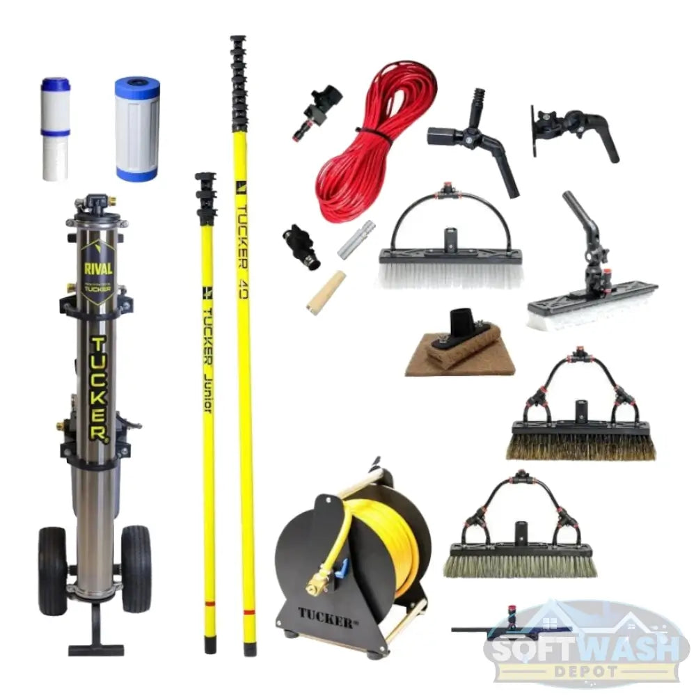 Ultimate Residential Window Cleaning Kit with Tucker® 40' Pole Upgrade