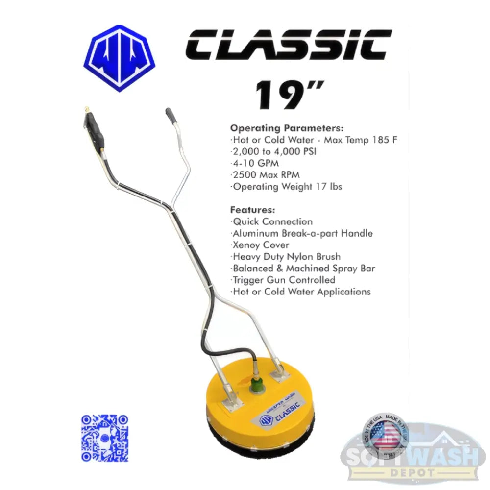 Whisper Wash Classic Surface Cleaner WW2000