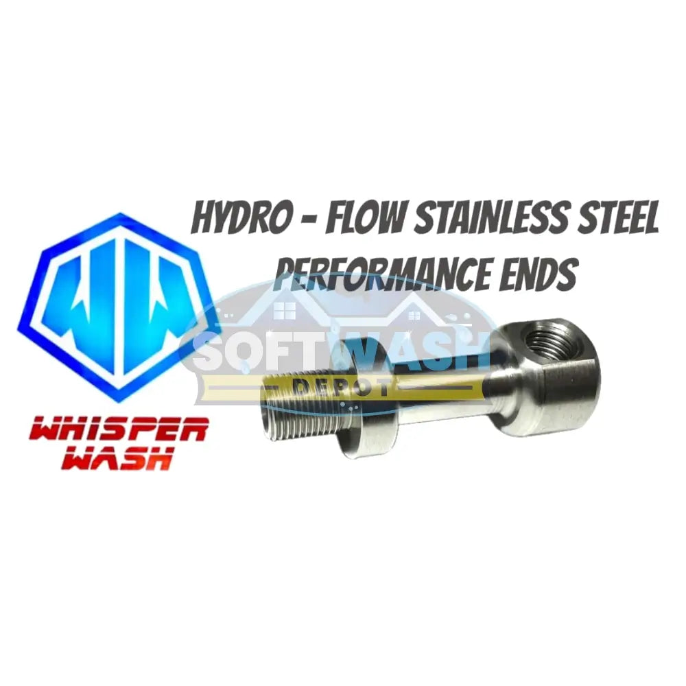 Whisper Wash XForce Stainless Steel Performance 4 Tip Surface Cleaner Bar