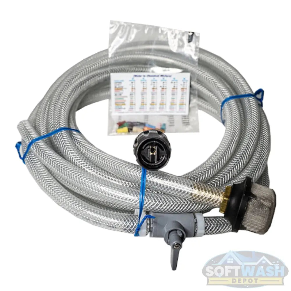 X-Jet M5 end-of-line injection system with twist nozzle for pressure washers in retail box. - Soft Wash Depot