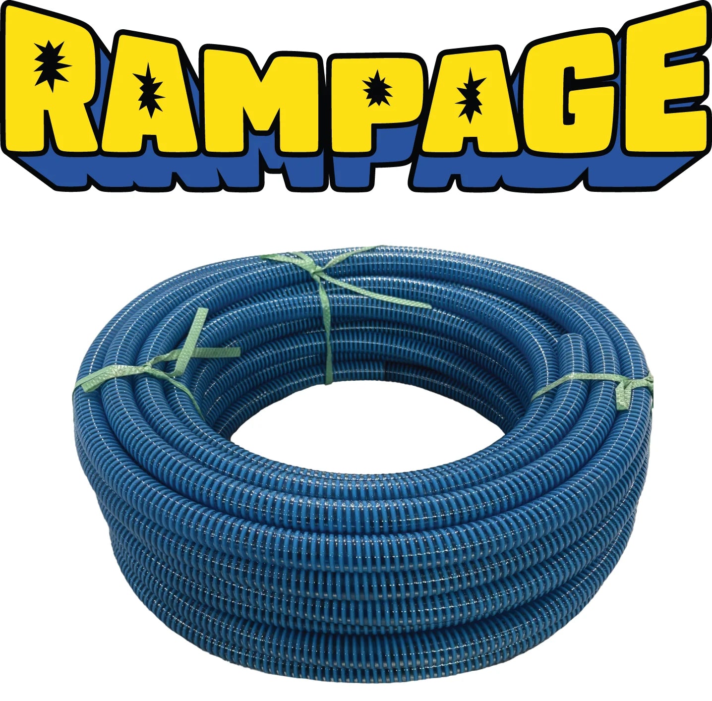 Arctic Crush Proof Heavy Duty Suction/Vacuum Hose (Blue) - 100ft Roll