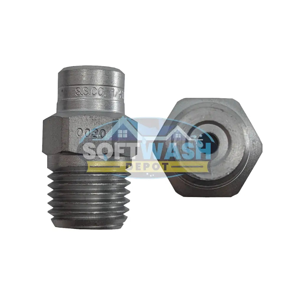 1/4" Meg Stainless Steel Softwash / Downstream Tips