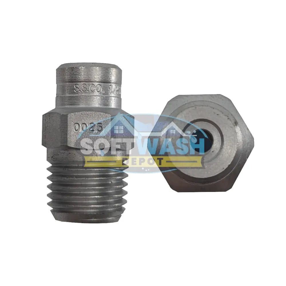 1/4" Meg Stainless Steel Softwash / Downstream Tips