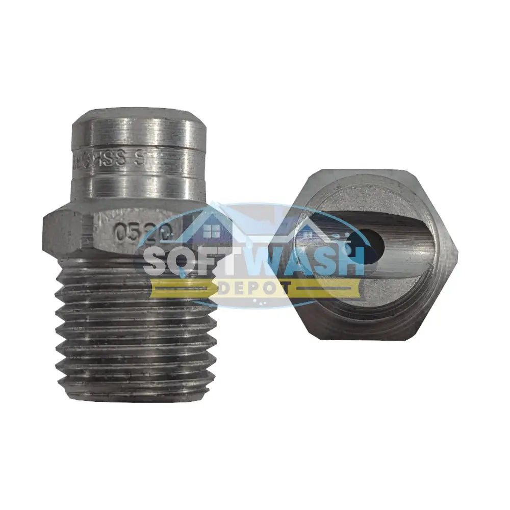 1/4" Meg Stainless Steel Softwash / Downstream Tips