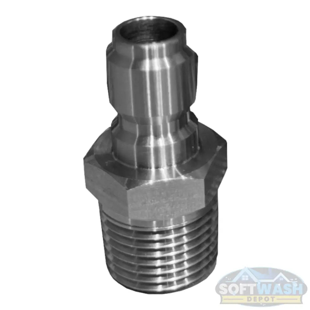 1/2" MPT x 3/8" Quick Connect Stainless Steel Fitting