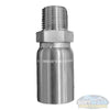 1/2" NPT x 5/8" Softwash Hose Crimp – Solid Stainless Steel