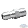 1/2" Plated Steel QC Plug x 1/2" MPT