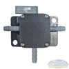 1/4" Hose Barb Series 326 3-Way PVC Ball Valve with FKM seals and mounting bracket for soft wash, agricultural, and chemical transfer systems. - Soft Wash Depot