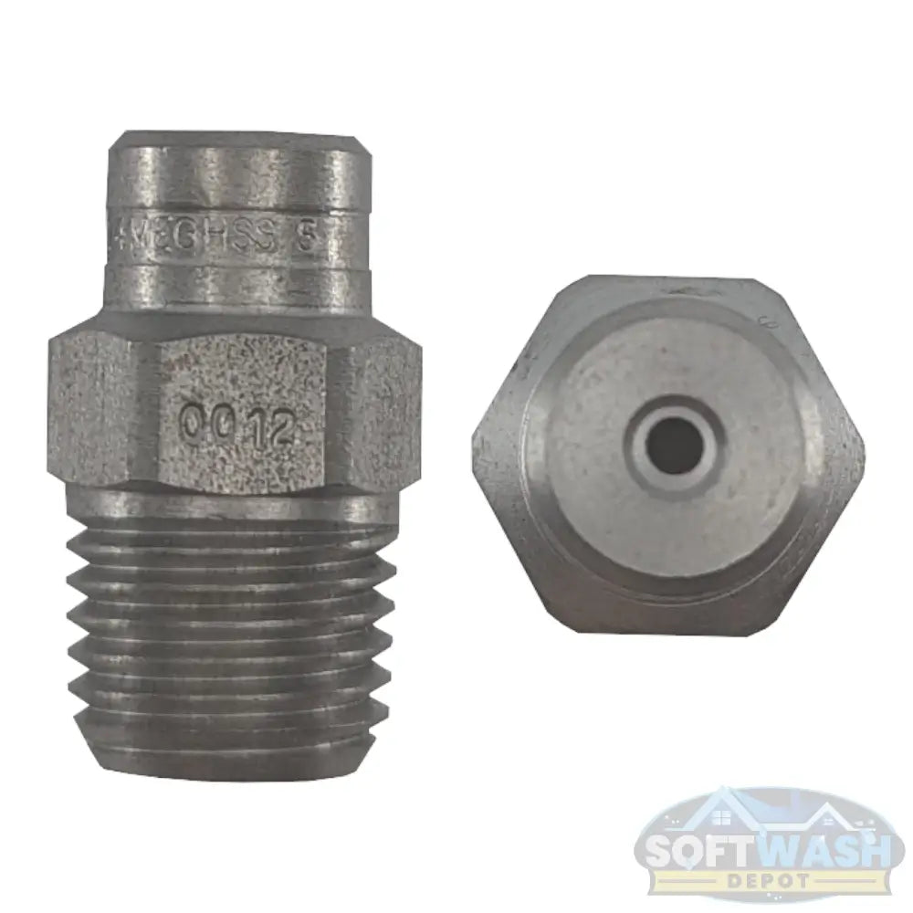 1/4" Meg Stainless Steel Softwash / Downstream Tips