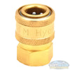 1/4" Brass QC Socket x 1/4" FPT