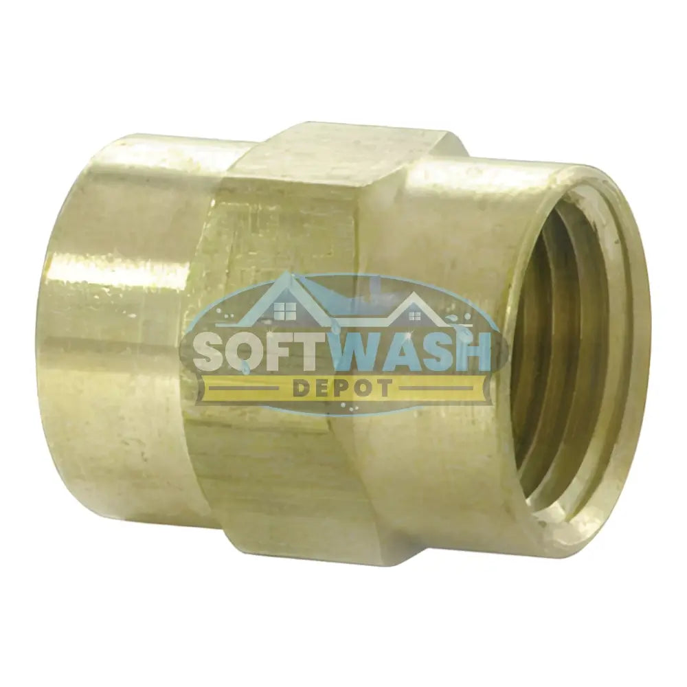 Brass Coupling 1/4" FPT – Durable & Corrosion-Resistant Connector