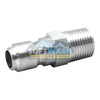 1/4" Plated Steel QC Plug x 1/4" MPT