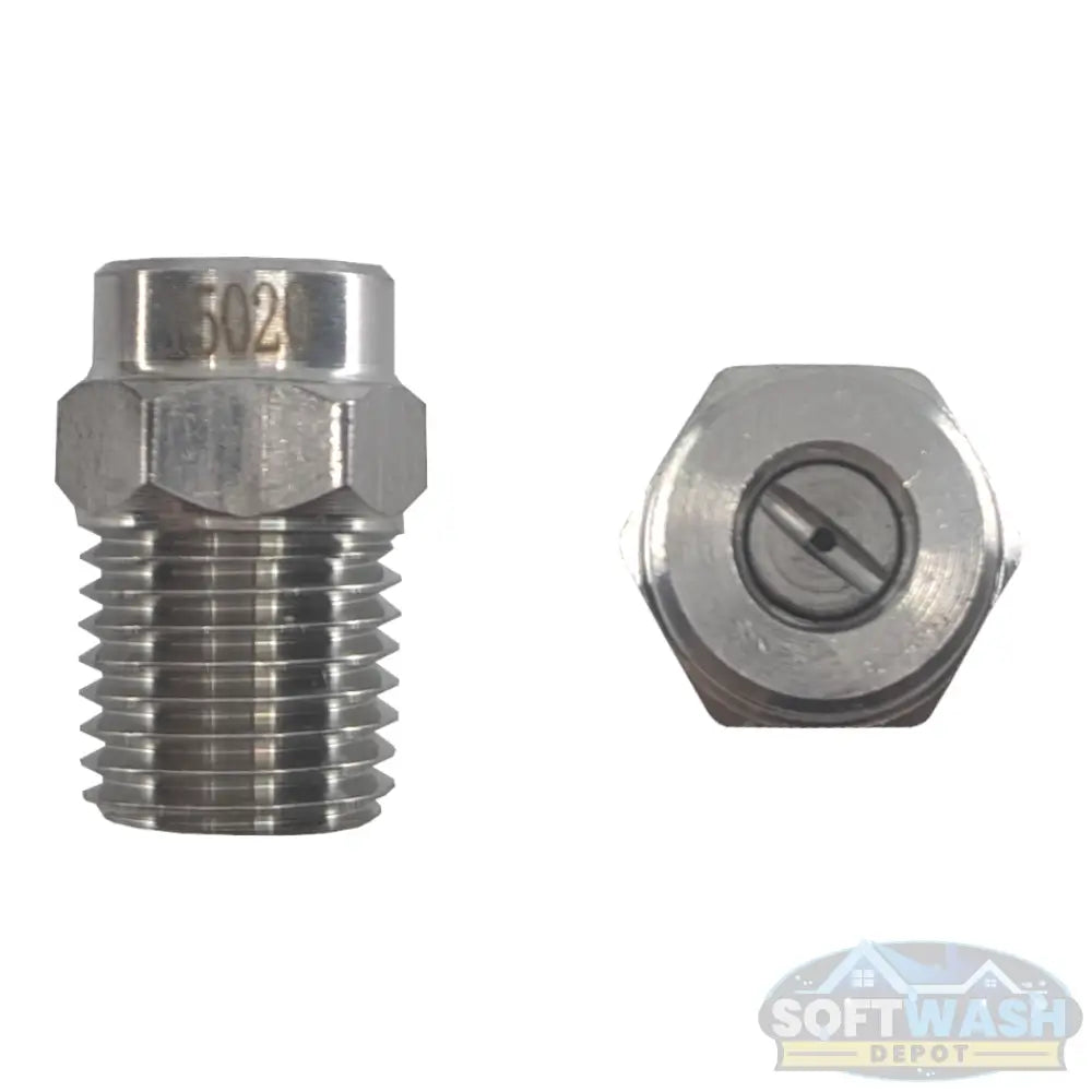 1/4" Stainless Steel Threaded 15° Nozzles