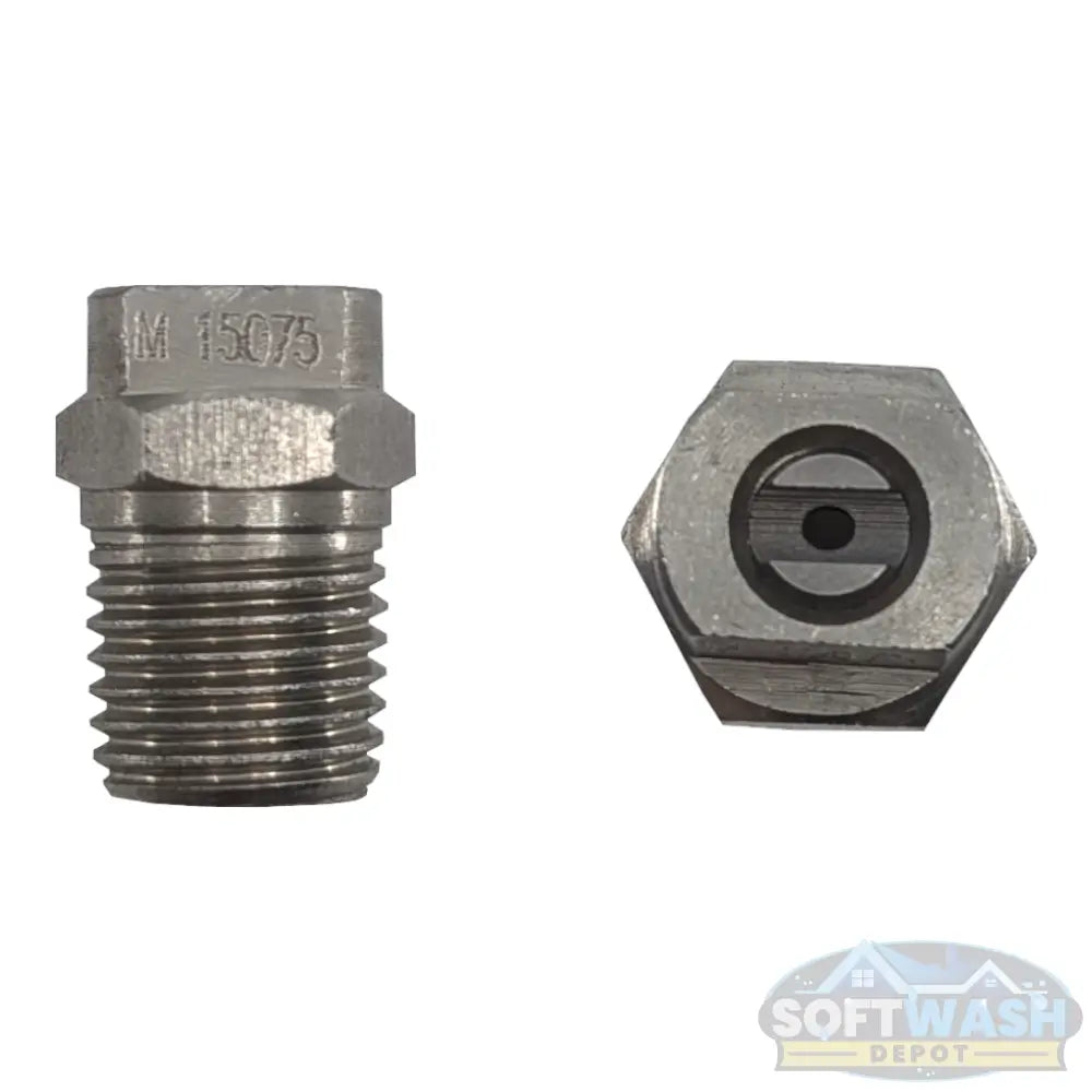 1/4" Stainless Steel Threaded 15° Nozzles