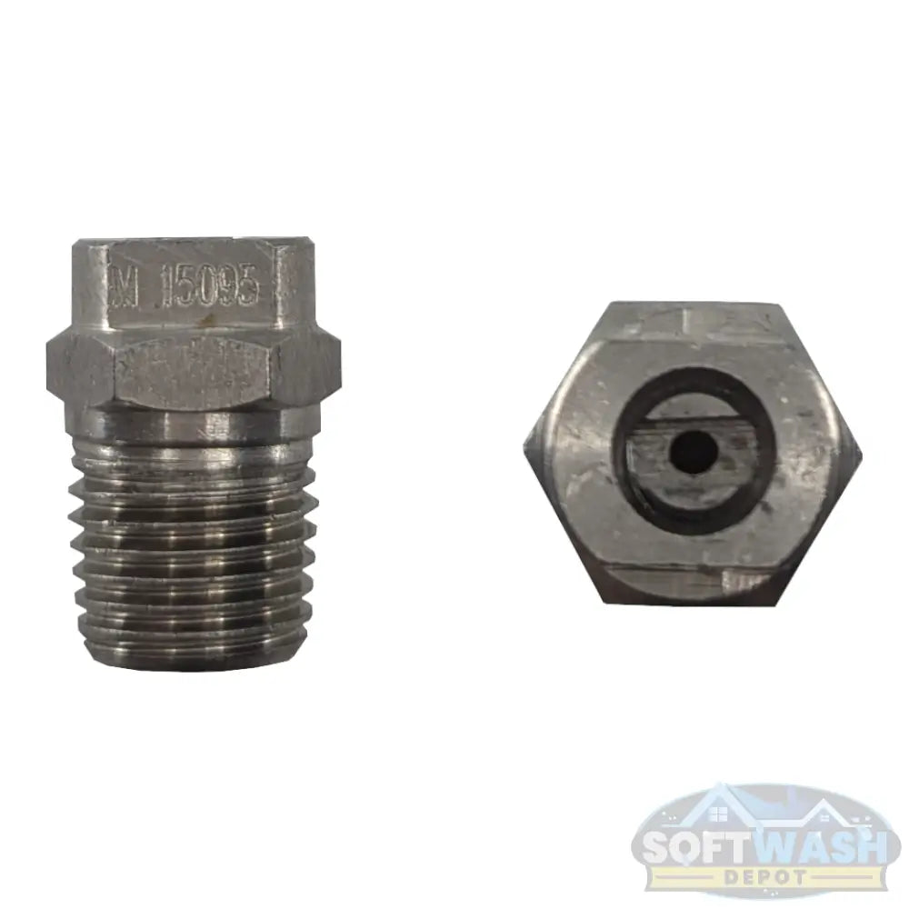 1/4" Stainless Steel Threaded 15° Nozzles