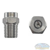 1/4" Stainless Steel Threaded 15° Nozzles
