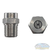 1/4" Stainless Steel Threaded 15° Nozzles