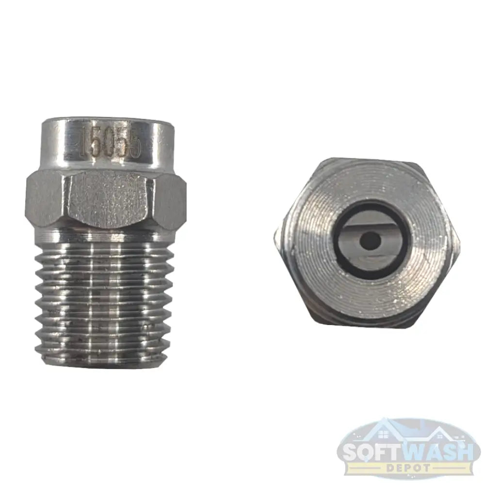 1/4" Stainless Steel Threaded 15° Nozzles