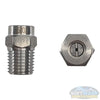 1/4" Stainless Steel Threaded 25° Nozzles - precision pressure washer spray tips for accurate medium-angle cleaning, durable corrosion-resistant design for long-lasting performance - Soft Wash Depot.