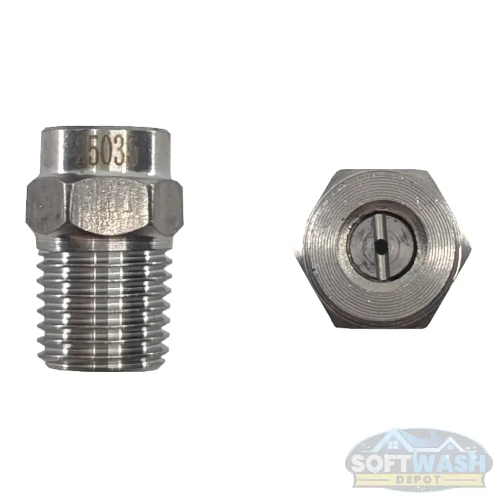 1/4" Stainless Steel Threaded 25° Nozzles