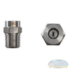 1/4' Stainless Steel Threaded 40° Nozzles