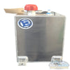 11 Gallon Aluminum Gas Tank by Boyd’s Tanks - heavy-duty welded aluminum fuel tank with red cap and mounting tabs for pressure washing and soft wash systems - Soft Wash Depot.