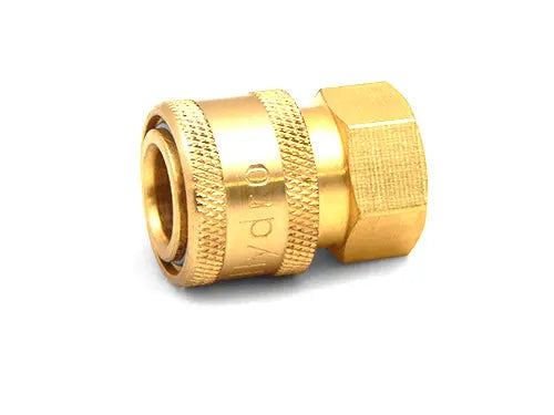 1/4" Brass QC Socket x 1/4" FPT