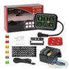 12v 6 Gang Switch Panel w/ Fuse System