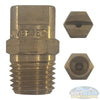 1/4" Meg Brass Softwash/Downstream Tips - precision-engineered brass spray nozzles for soft wash and downstream applications, corrosion-resistant and designed for professional cleaning performance. - Soft Wash Depot