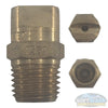 1/4" Meg Brass Softwash/Downstream Tips - precision-engineered brass spray nozzles for soft wash and downstream applications, corrosion-resistant and designed for professional cleaning performance. - Soft Wash Depot