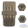 1/4" Meg Brass Softwash/Downstream Tips - precision-engineered brass spray nozzles for soft wash and downstream applications, corrosion-resistant and designed for professional cleaning performance. - Soft Wash Depot