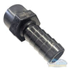 1 inch FPT x 1 inch hose barb polypropylene chemical-resistant fitting. - Soft Wash Depot