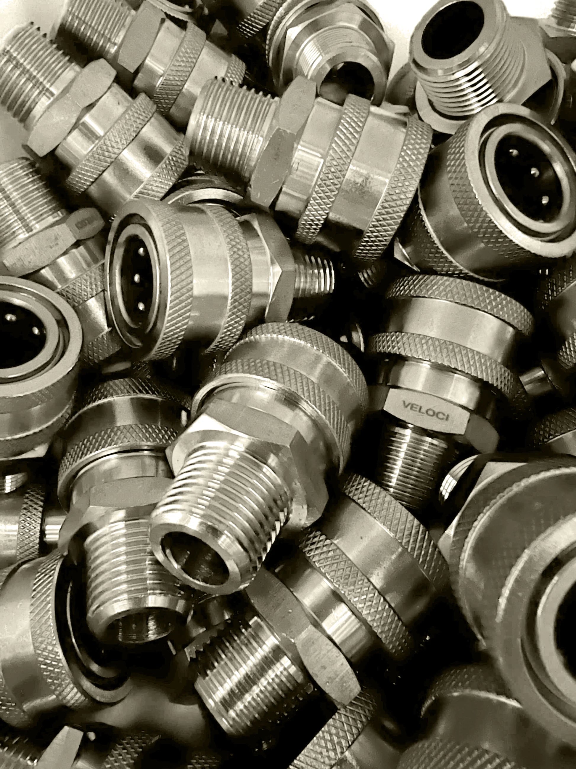 Stainless Steel 1/2" Quick Connect Socket x 1/2" MPT