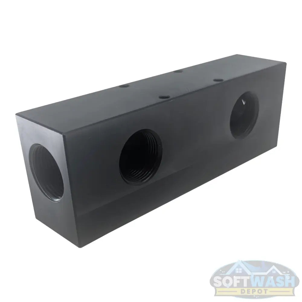 2 Port Soft Washing Mixing Manifold - Made in the USA
