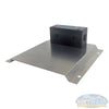Black downstream injector manifold block available in 2-port and 3-port configurations, featuring chemical-resistant valves and barbed fittings for quick soft wash solution switching. - Soft Wash Depot