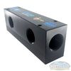 2-port black soft washing mixing manifold made in the USA. - Soft Wash Depot