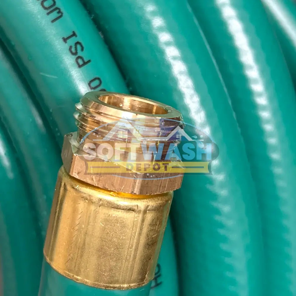Rampage 3/4" Green Garden Hose w/ Brass Ends
