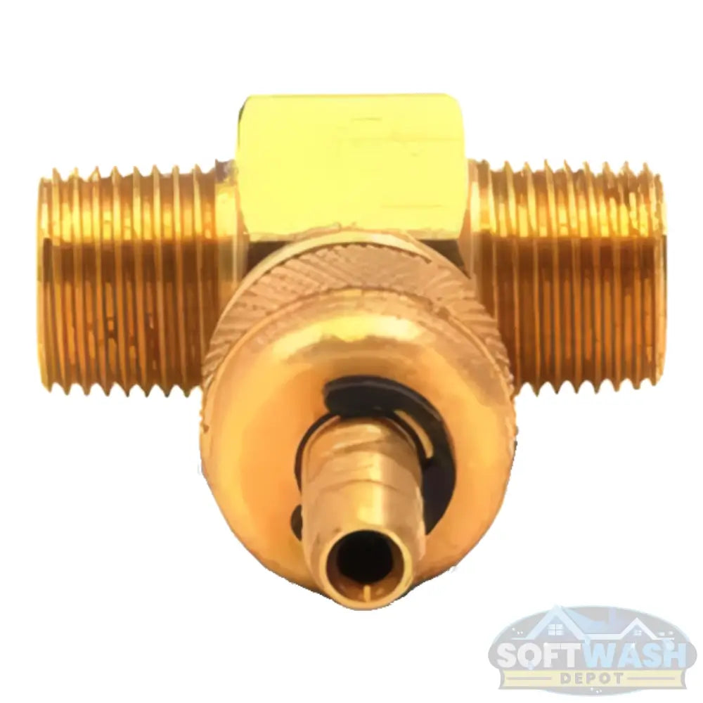 3/8" Adjustable Downstream Chemical Injector 3/8" MNPT x 3/8" MNPT