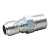 3/8" Plated Steel QC Plug x 3/8" MPT