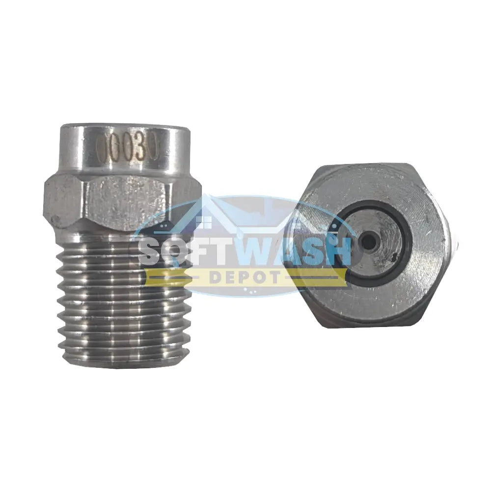 1/4" Stainless Nozzles 0 Degree