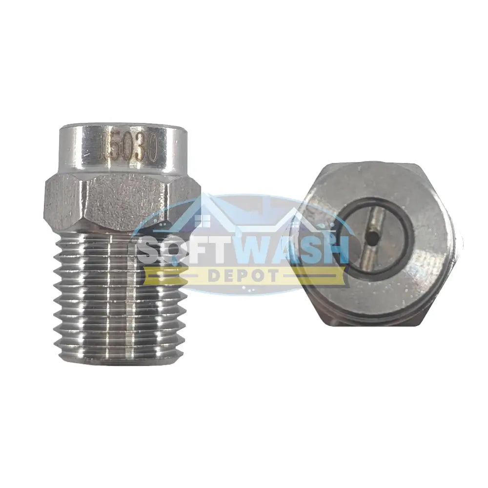 1/4" Stainless Steel Threaded 15° Nozzles