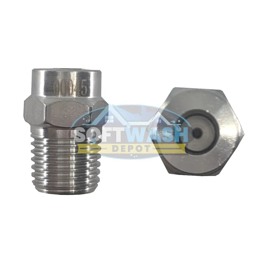 1/4" Stainless Nozzles 0 Degree