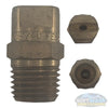 1/4" Meg Brass Softwash/Downstream Tips - precision-engineered brass spray nozzles for soft wash and downstream applications, corrosion-resistant and designed for professional cleaning performance. - Soft Wash Depot