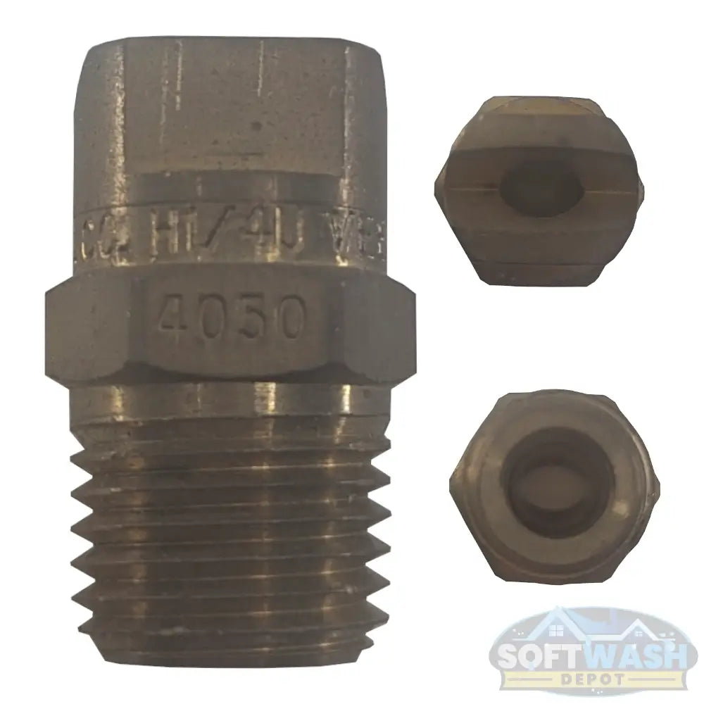 1/4" Meg Brass Softwash/Downstream Tips - precision-engineered brass spray nozzles for soft wash and downstream applications, corrosion-resistant and designed for professional cleaning performance. - Soft Wash Depot