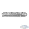 4 Port Clear Acrylic Soft Wash Mixing Manifold - precision-machined transparent manifold block with threaded ports for proportioner system connections. - Soft Wash Depot