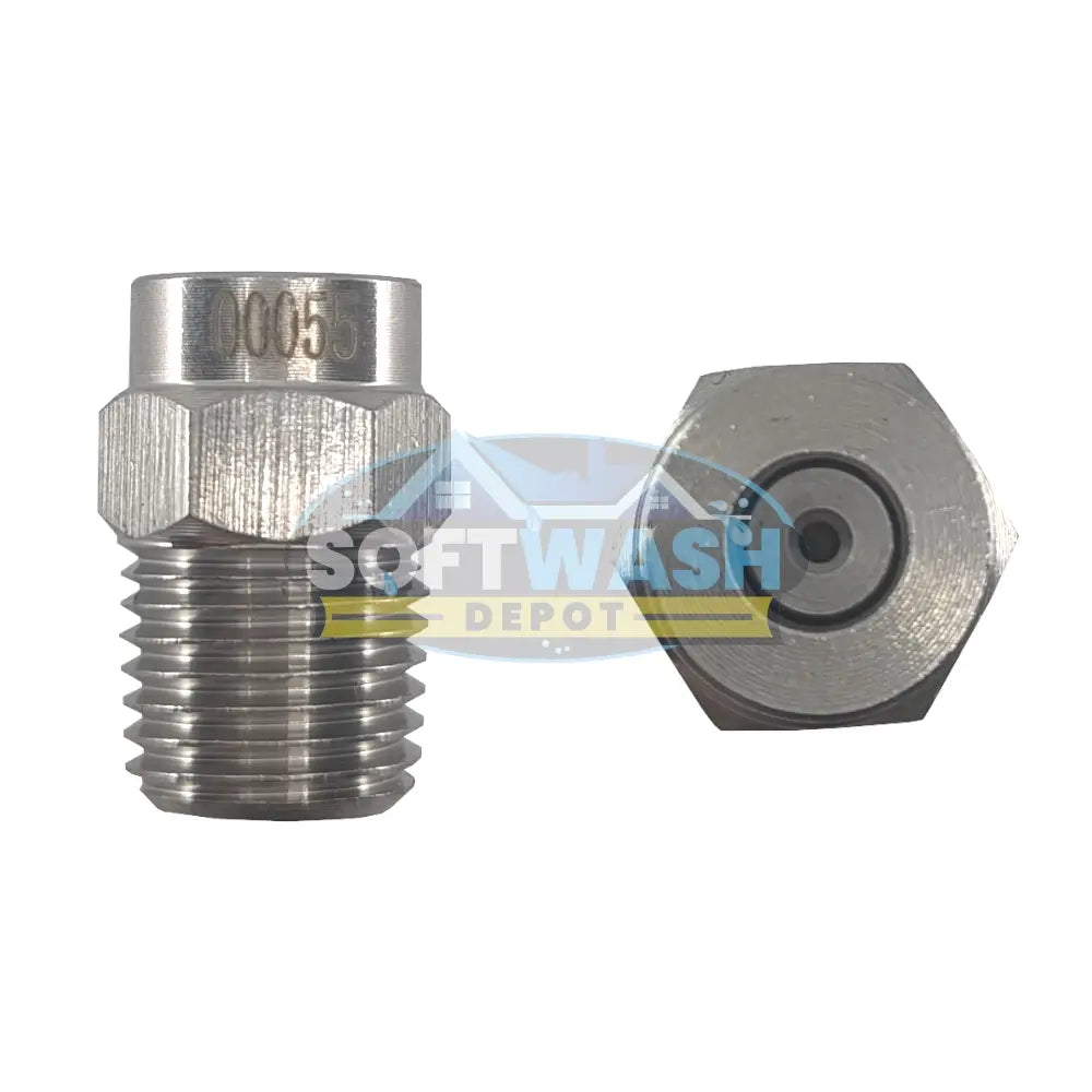 1/4" Stainless Nozzles 0 Degree